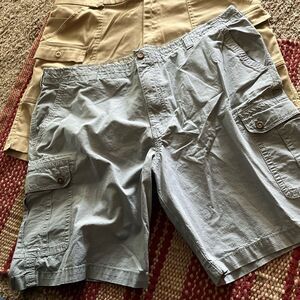 BOGO Men’s Size 42 Cargo Shorts Sportif & Bass Lot of 2